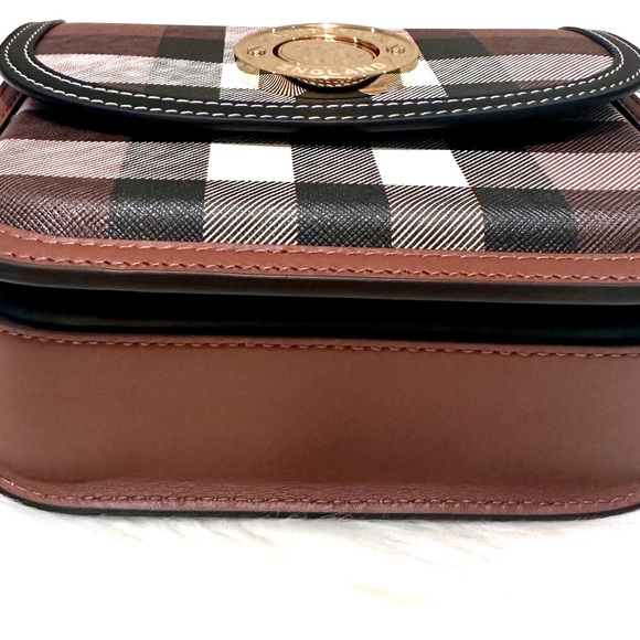 NEW Burberry Check and Leather Elizabeth Bag Small - Picture 4 of 10